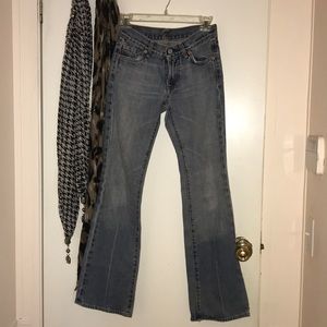 7 for all mankind bootcut light jeans